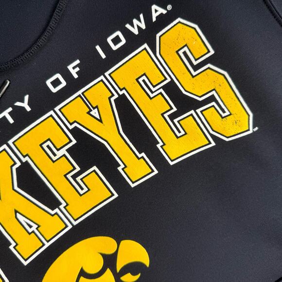 Under Armour The University of Iowa Hawkeyes Hoodie Black Mens Small - Picture 5 of 8